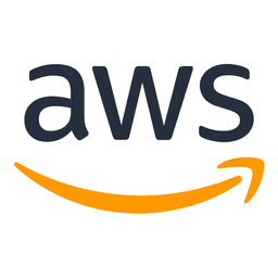 The AWS logo.