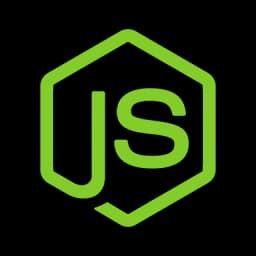 The Node.js logo.